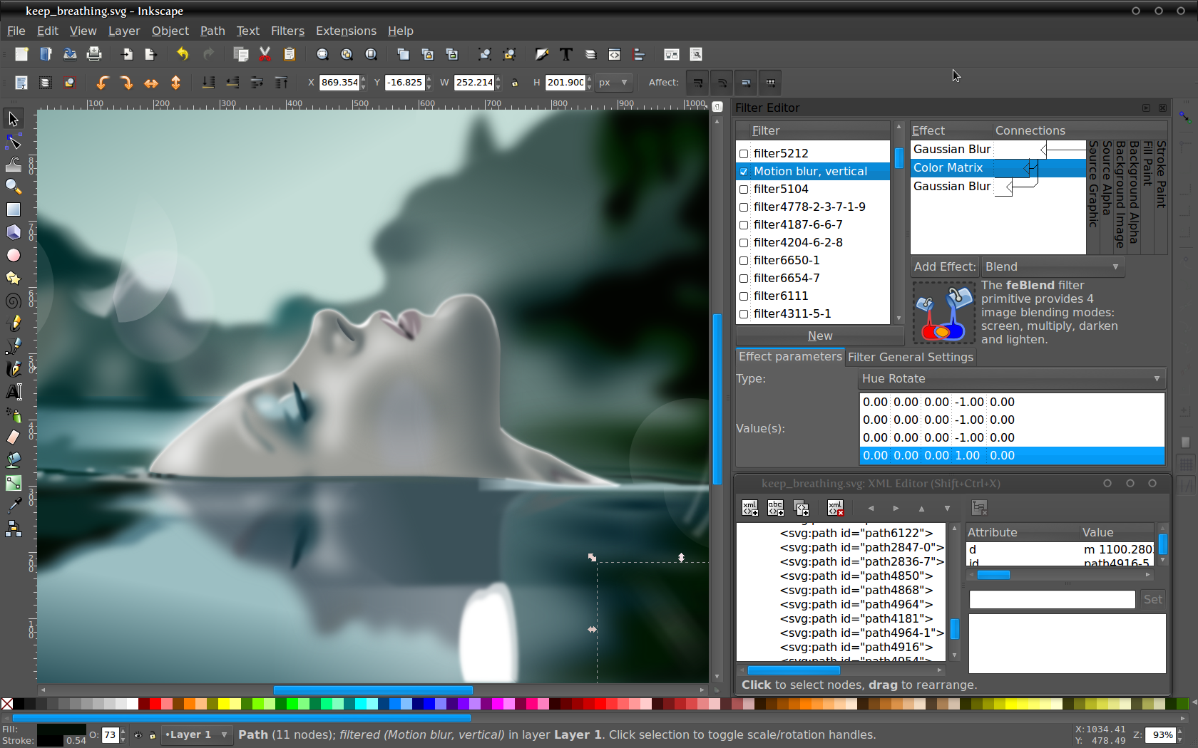 من أشهر برامج الرسم و التصميم بالحاسب برنامج انكسكيب inkscape