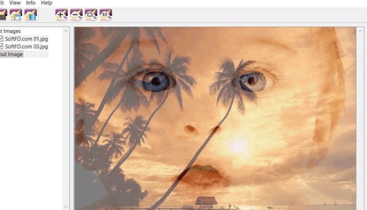 برنامج دمج الصور