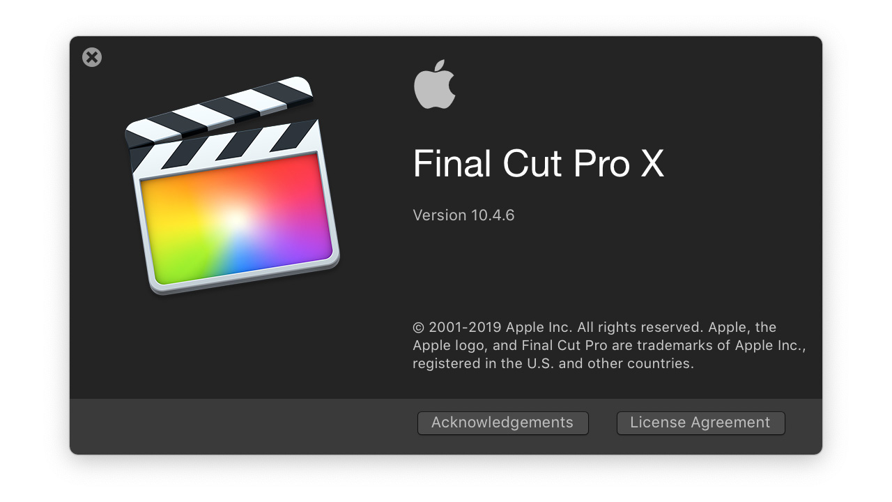 برنامج الفيديو Final Cut Pro X