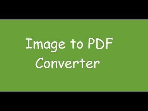تطبيق Image to PDF Converter
