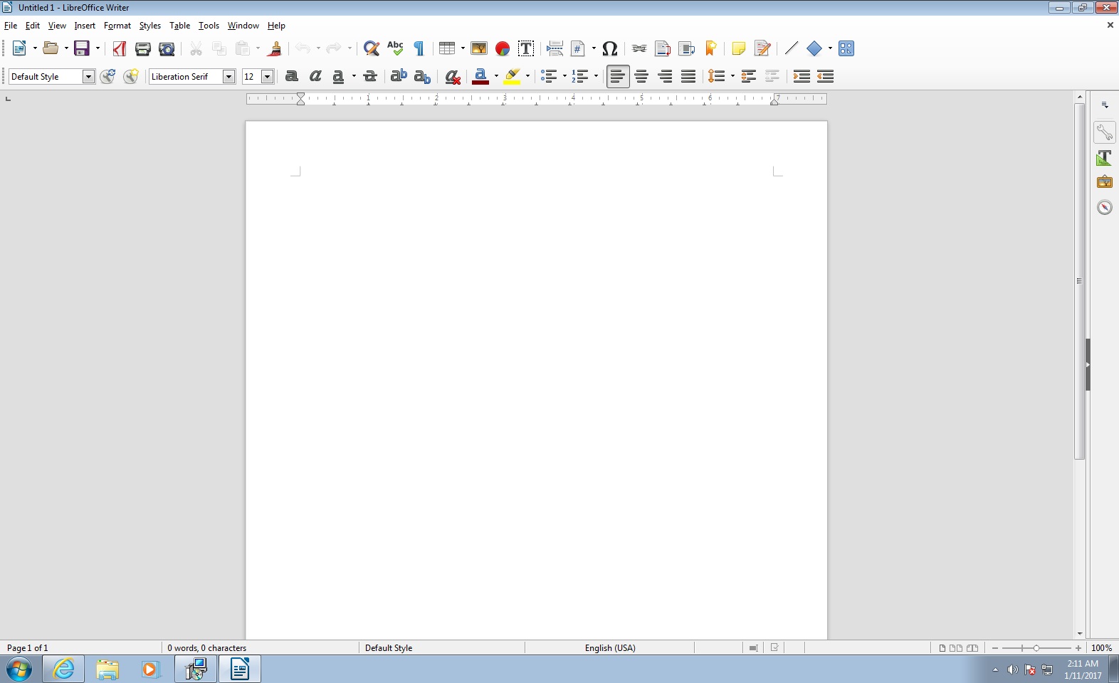 LibreOffice Writerبديل لـ OpenOffice