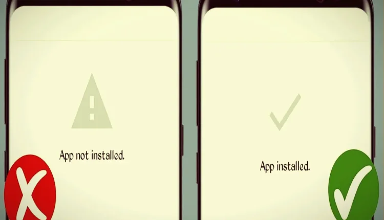 حل مشكلة app not installed